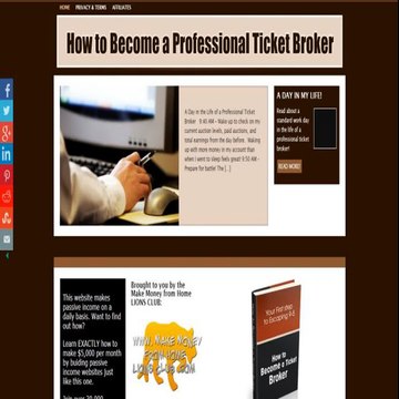 How To Become A Ticket Broker And Make Money From Home