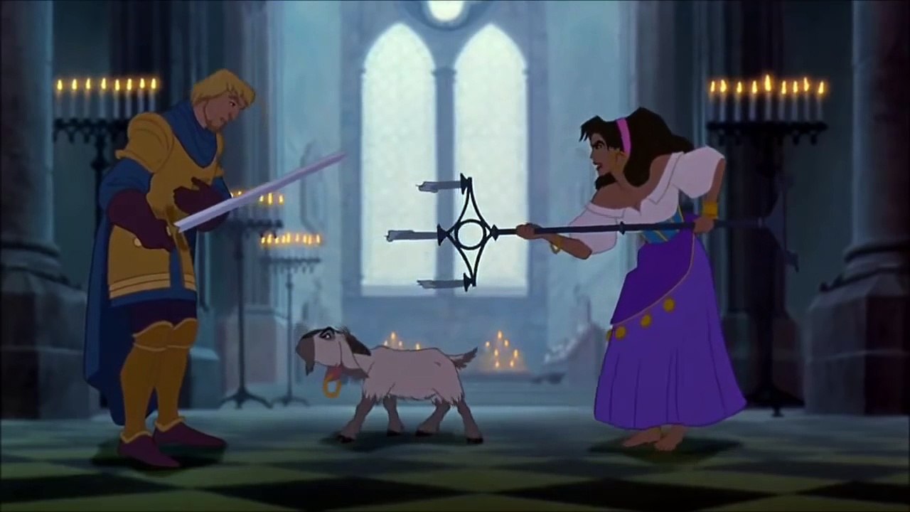 The Hunchback of Notre Dame - Esmeralda meets Phoebus in the Church