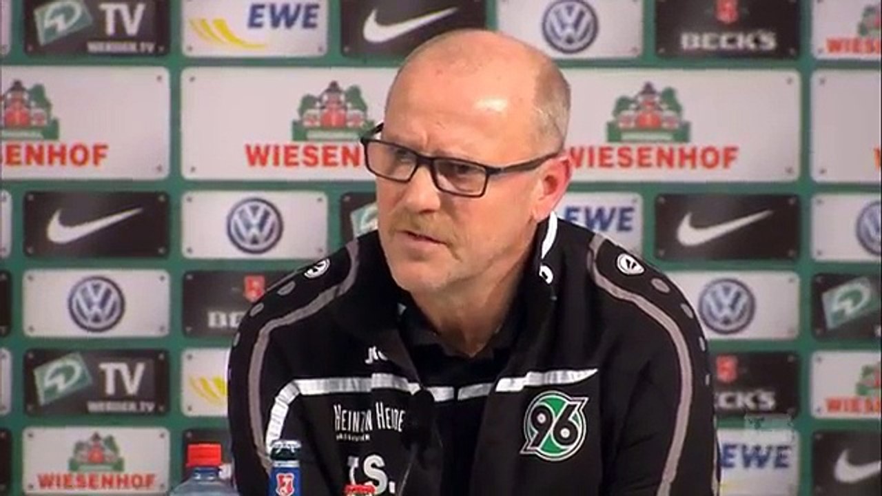 Thomas Schaaf konsterniert: 'Mehr als enttäuschend' | Werder Bremen - Hannover 96 4:1