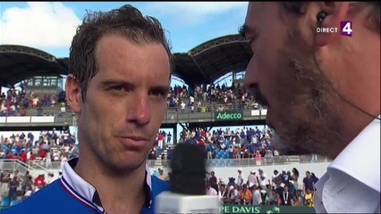 Gasquet : "On espère vraiment pouvoir gagner la Coupe Davis"