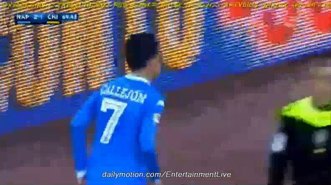 3-1 José Callejón SSC Napoli vs Chievo Serie A