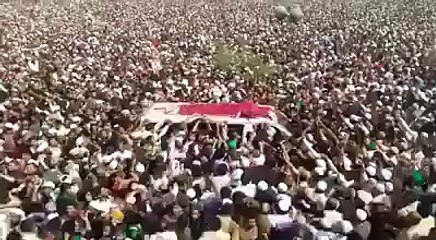 Mumtaz Hussian Qadri kay janazy kay Manazir