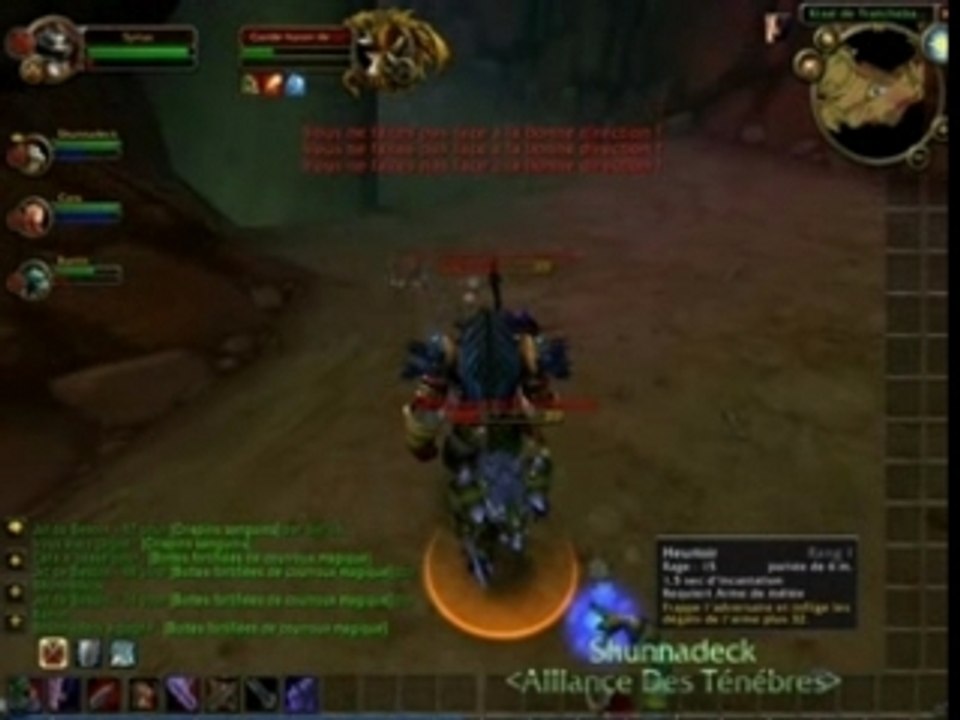 WoW - Syrius, Shunnadeck, Cara et Barrin