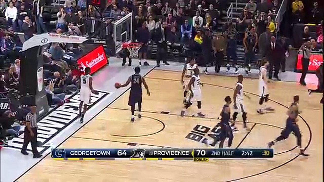 (20) Providence withstands furious Georgetown rally - College Basketball Highlight (News World)