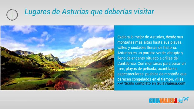 10 lugares para visitar en Asturias