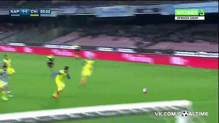 Napoli - Chievo 3 -1. Highlights. Italy. Serie A