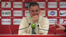 Réaction de Laurent Roussey après Stade Brestois 29 - US Créteil-Lusitanos