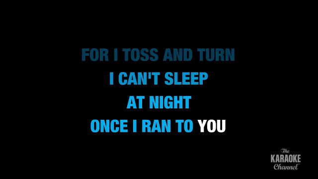 Tainted Love in the Style of Soft Cell with lyrics (no lead vocal)