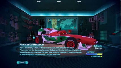Cars 2 FRANCESCO BERNOULLI Français - Caractère dans le Film (Description Complet) [GAMEPLAY]