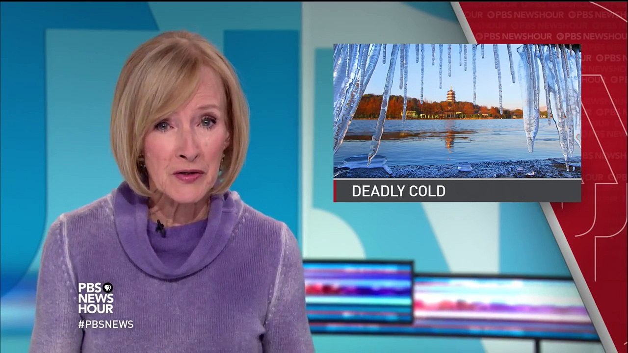 News Wrap: Abnormal cold snap kills dozens in East Asia