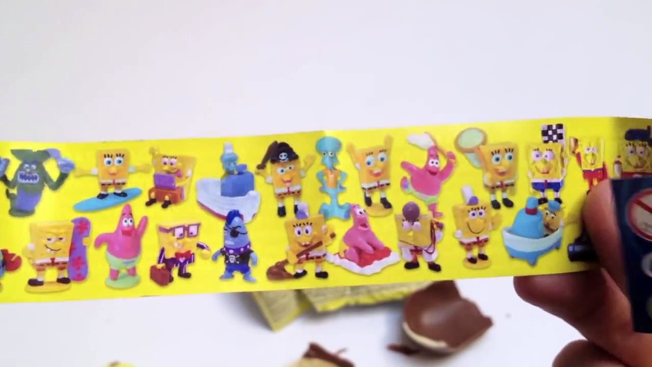Surprise eggs Winx Club and SpongeBob Kinder Surprise Chocolate Eggs Unboxing lababymusica