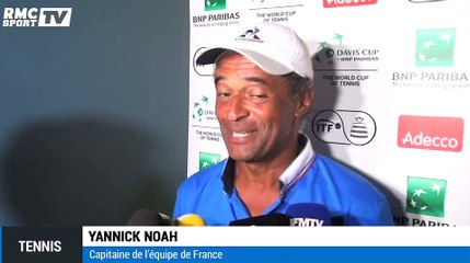 Coupe Davis : Noah chauffe les journalistes