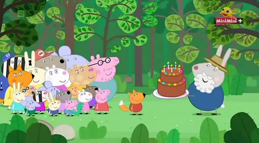 Peppa Park dinozaurów Dziadka Królika