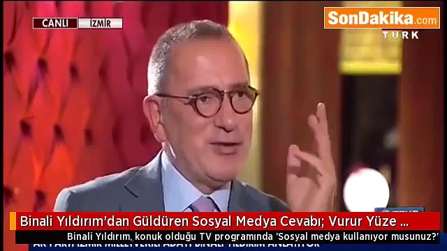 Binali Yıldırımdan, Güldüren, Sosyal Medya Cevabı, Vurur Yüze İfadesi YouTube