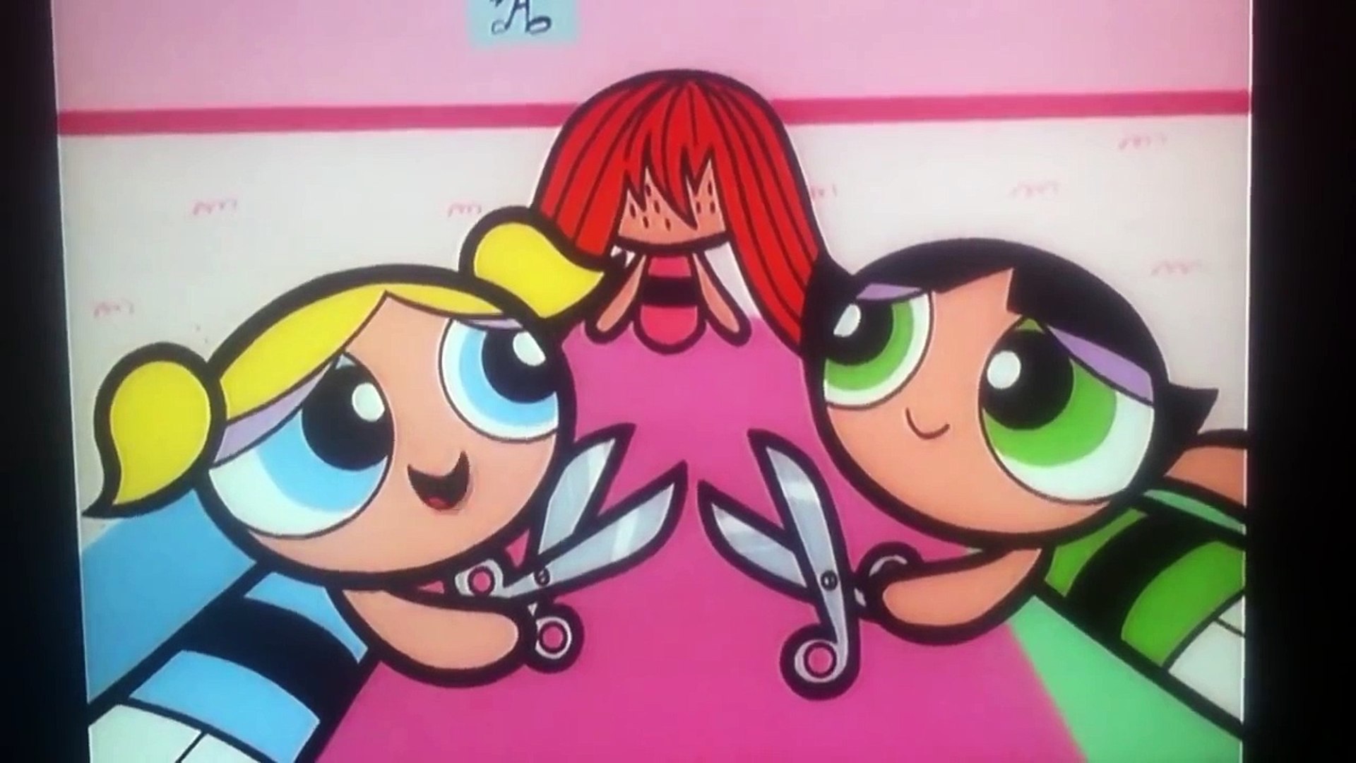 Power Puff Girls Funny Hair Cut Video Dailymotion