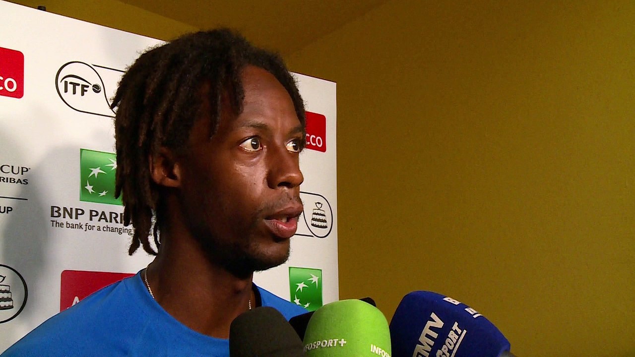 Coupe Davis 2016 - Gaël Monfils : "Ce qui a changé avec Noah ? C'est à vous les journalistes de me dire non !""