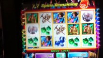 HOT HOT PENNY GEM HUNTER Penny Video Slot Machine BONUS RETRIGGERED and NICE WIN Las Vegas