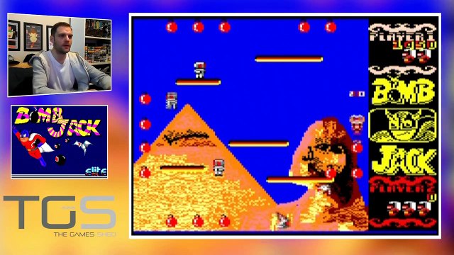 Bomb Jack Amstrad CPC 464 classic gaming