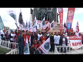 Eskişehir'deki 'Taksim'de 1 Mayıs kutlaması