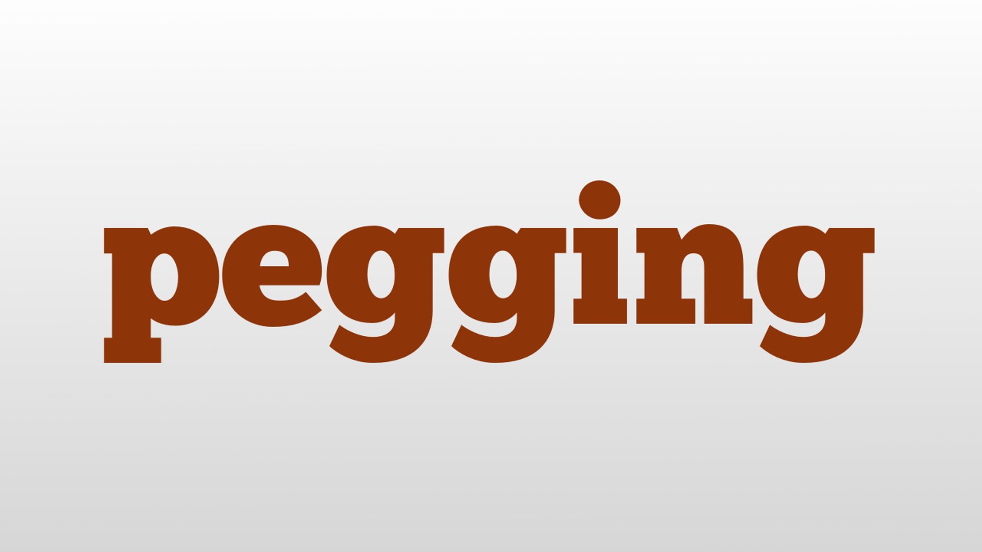 Pegging