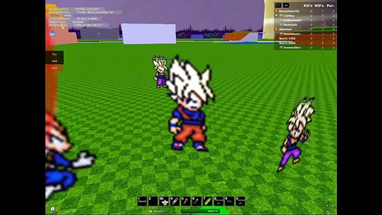 dbz af the battle begins