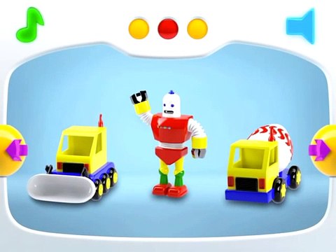 Ma Petite Pelleteuse. Jeu d'assemblage. Dessin animé pour enfants. Construisons une pelleteuse! Dessins Animés En Français