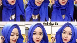 Cara Memakai Jilbab Pashmina Casual Simple Modern 2016