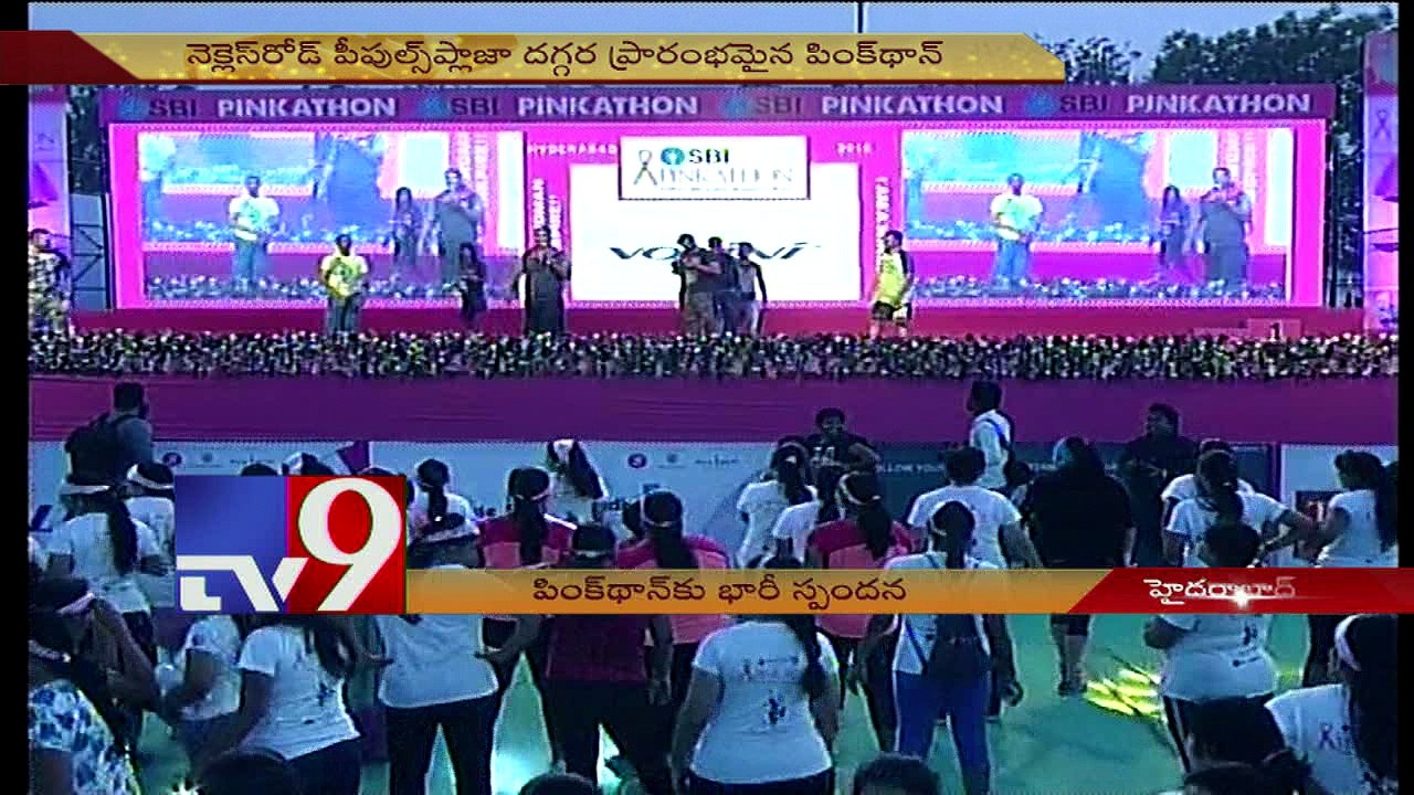 Good response to Pinkathon run for awareness on breast cancer