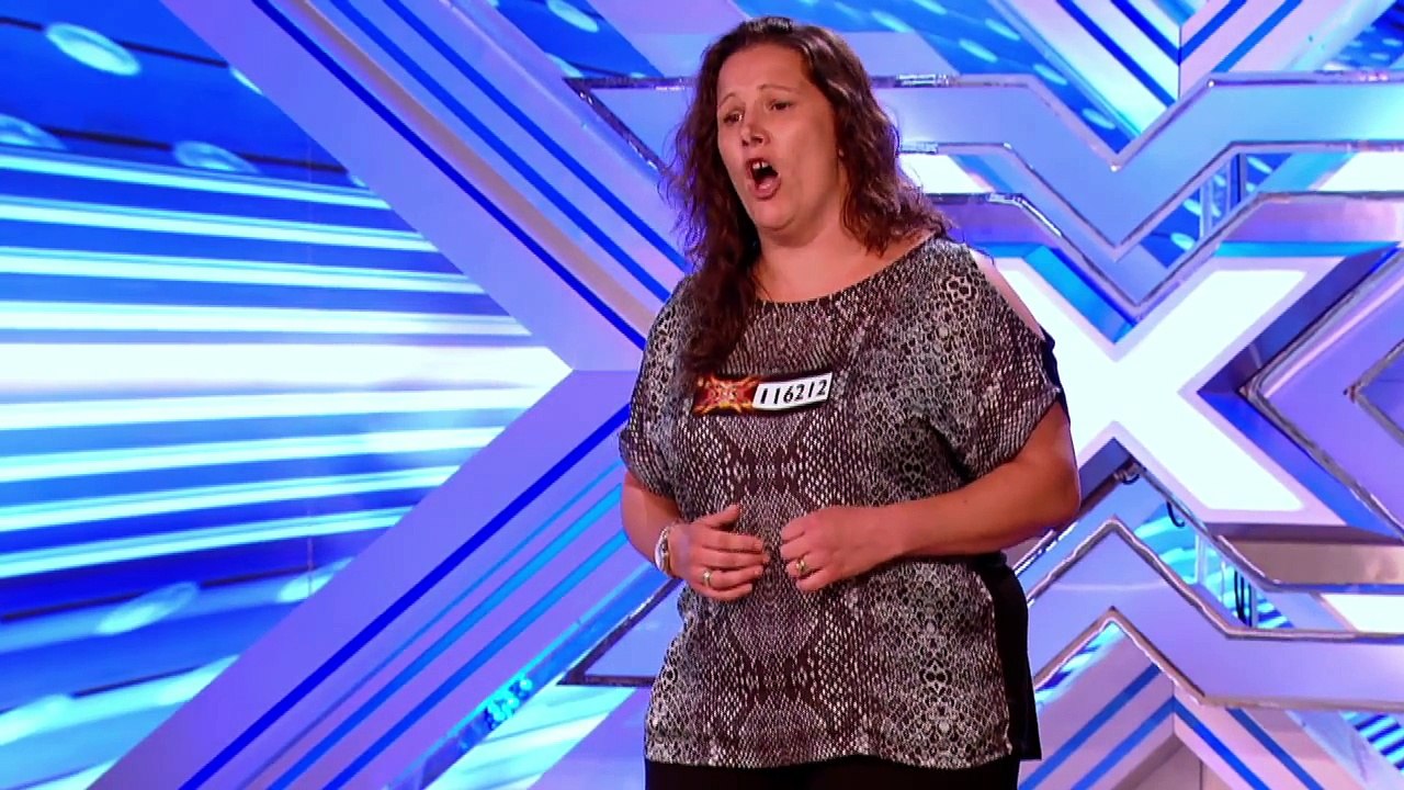 Sam Bailey sings Listen by Beyonce - Room Auditions Week 1 -- The X Factor 2013