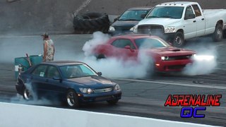 Sanair Dragway AdrenalineQC Drag Racing IS300 Supercharged Hellcat G37 Type R