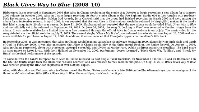 Black Gives Way to Blue (2008–10) - Alice in Chains (1024p FULL HD)