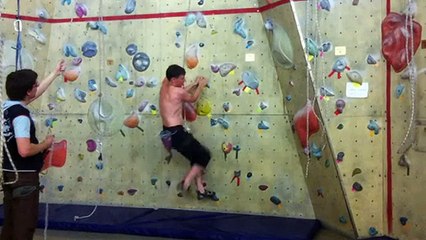 скалолазание. трасса 6А, 12 метров