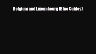 PDF Belgium and Luxembourg (Blue Guides) PDF Book Free