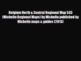 PDF Belgium North & Central Regional Map 533 (Michelin Regional Maps) by Michelin published