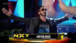 Austin Aries feels Baron Corbin's wrath  WWE NXT, March 2, 2016