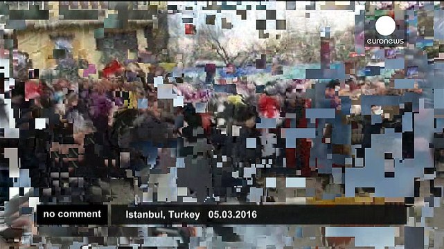 Turkish police fire tear gas amid protests over newspaper raid