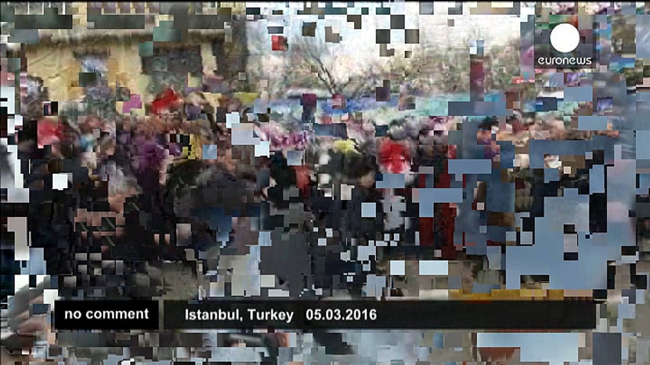 Turkish police fire tear gas amid protests over newspaper raid