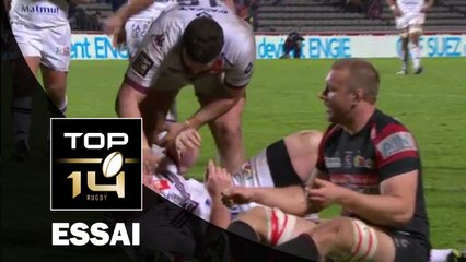 TOP 14 – Bordeaux-Bègles – Oyonnax : 48-20 Essai 2 Steven KITSHOFF (BOR) – J17 – saison 2015-2016