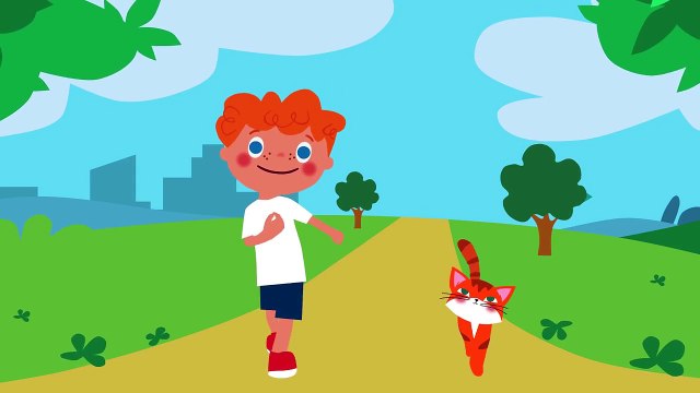 Песни для детей - РЫЖАЯ КОШКА - Развивающие мульти