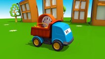 Kids 3D Construction Cartoons for Children 15: Leos ALARM CLOCK Assembly игрушка/การ์ตูนร