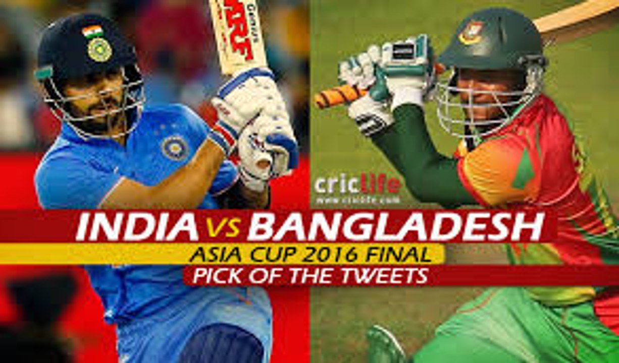 India vs Bangladesh Asia cup 2016 final match - who will win the match - India vs Bangladesh Asia cup final 2016