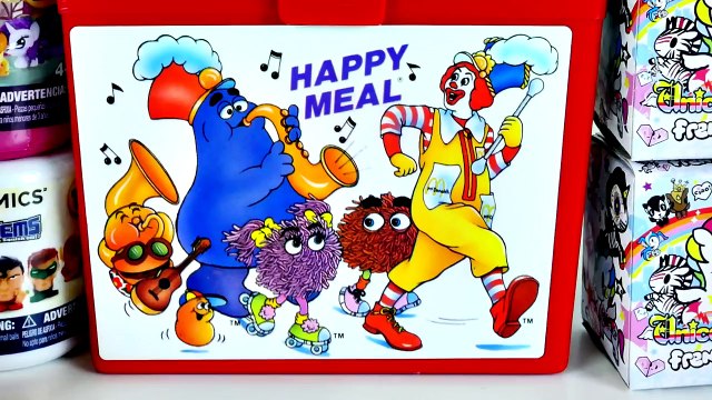 McDonalds Kinder Surprise Eggs Happy Meal Toys Play Doh Spongebob Shopkins MLP Frenzies