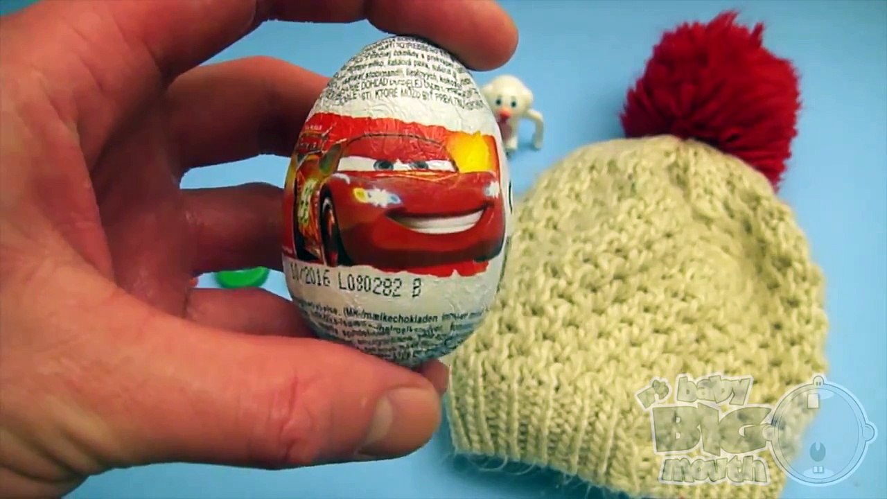 Disney Cars Surprise Egg Learn-A-Word! Getting Dressed! Lesson 28