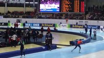 ЧМ по конькобежному спорту 2016 в Коломне, забег Дениса Юскова, 1000м