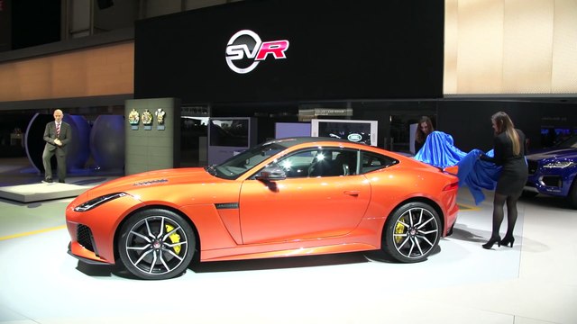 Geneva 2016: Jaguar F-Type SVR World Premiere from Jaguar Land Rover | Motor Show | Auto| English