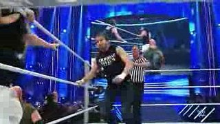 Roman Reigns, Dean Ambrose & Chris Jericho vs. Bray Wyatt, Harper & Rowan  SmackDown, Jan