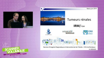 Tumeurs rénales : match scanner vs IRM -Cutting Edge in the abdomen