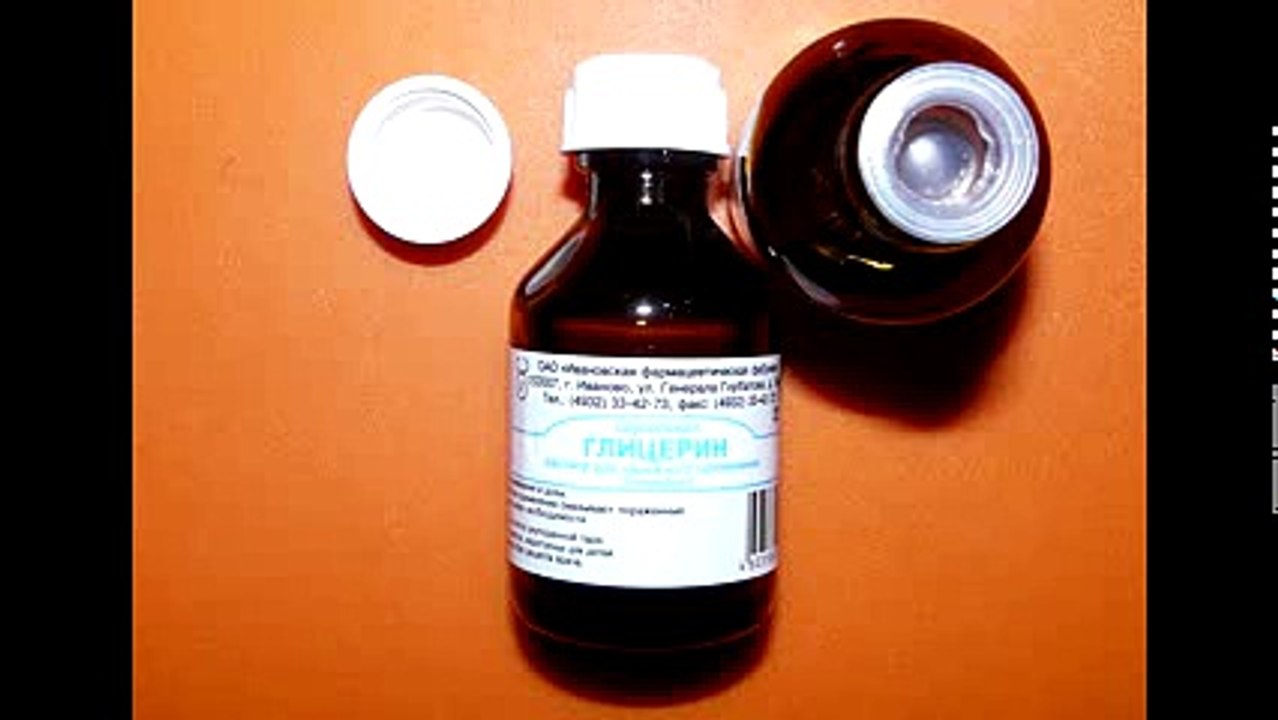 Аптечный глицерин и электронная сигарета