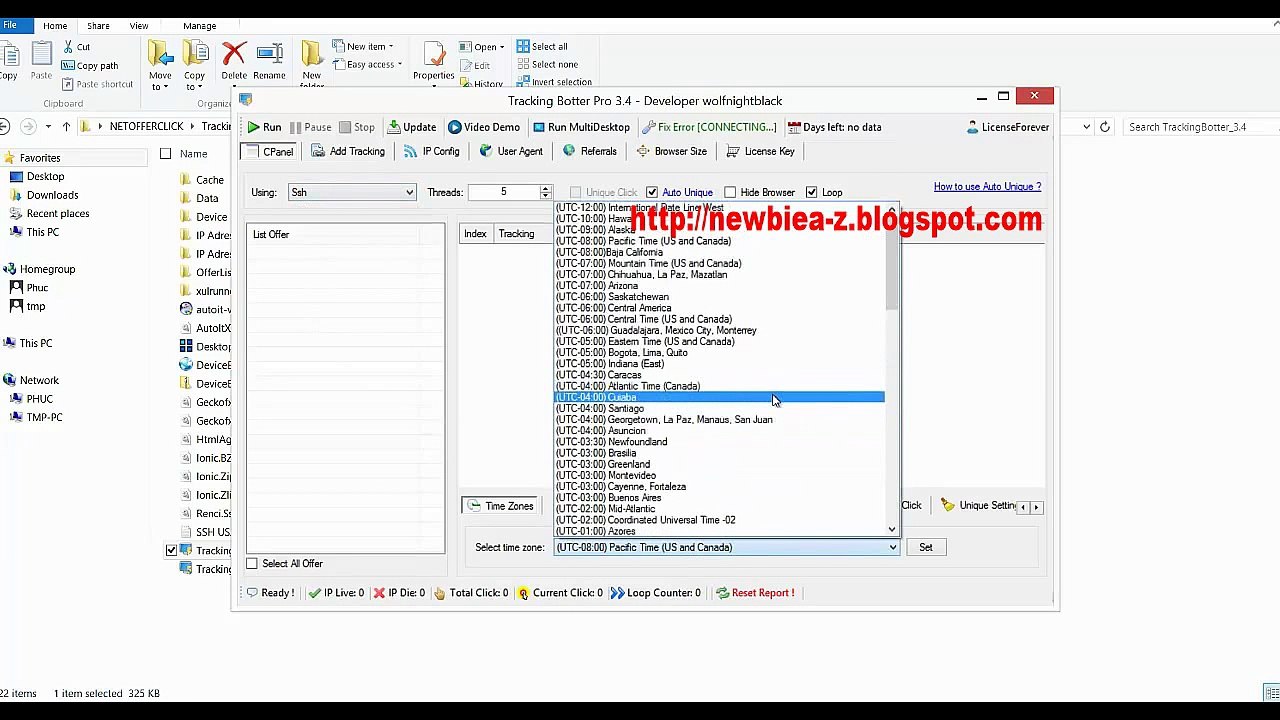 Tracklink Botter Pro Cracked( Multi threads , local time zone , License all pc , license forever )
