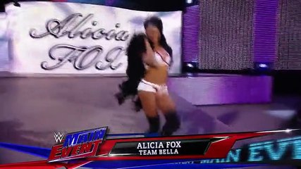 WWE Alicia Fox vs Tamina show